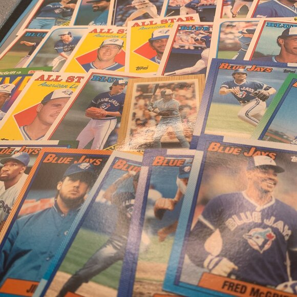 27ct 88-90 Topps Donruss Toronto Blue Jays Misc Baseball Trading Cards NRMT - Picture 3 of 4